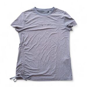 Harley-Davidson Script Motorcycle T-Shirt Women's S Dark Grey